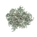 Lots of 50 Tibetan Silver Swan Pendant For Necklace Bracelet Jewelry Findings DIY Making