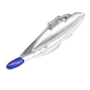 Gentleman Silver Brass Feather Design Shirt Necktie Tie Clip Bar Clasp Pin