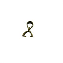 20 Pieces Necklace Pinch Bails Jewelry Connector Findings DIY Necklace Pendant Connector Making Crafts