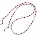 3 Pieces/ Pack Glass Beads Strand Eyeglass Necklace Sunglasses Chain Cord Eyewear Holder Jewelry