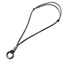 Adjustable Eyewear Retainer, Universal Fit Leather Eyewear Retainer Strap,Two Rings, Women's Accessories