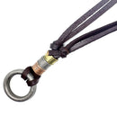 Adjustable Eyewear Retainer, Universal Fit Leather Eyewear Retainer Strap,Two Rings, Women's Accessories