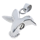 Memorial Locket Cremation Jewelry Keepsake Urn Ash Holder Hummingbird Shape