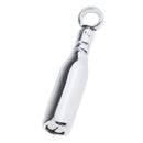 Stainless Steel Blank Beer Bottle Urn Jewelry Ashes Holder Cremation Pendant