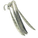 6 Pieces Beading Classic Pattern Carved Bookmarks With Loop For DIY Making