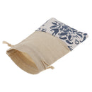 10pcs double drawstring Bags,Natural Linen Pouches for Gift Packaging for Wedding Christmas Festival