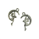 50 Pieces Tibetan Silver Angle Fairy Sitting On Moon Star Charms Pendant DIY