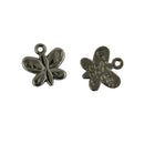 50 Pieces Wholesale Butterfly Shape 'Created For You' DIY Pendant Making Findings for Necklace Bracelet Dangle Earrings