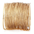 Punk Cool Open Wire Bracelet Bangle Wide Bracelet Gold Fashion Jewelry Gifts