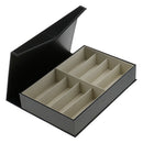Hot 8 Pieces Exquisite PU Leather Eyeglass Sunglass Display Case Storage Box
