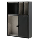 Multifunctional Exquisite Black PU Leather Jewelry & Storage Box For Unisex