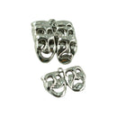 20 Pieces Halloween Ghost Horror Face Jewelry DIY Making Charms Pendant