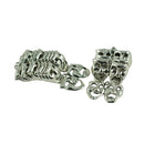 20 Pieces Halloween Ghost Horror Face Jewelry DIY Making Charms Pendant