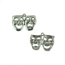 20 Pieces Halloween Ghost Horror Face Jewelry DIY Making Charms Pendant