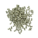 200pcs Tibetan Silver Metal Loose Tube Spacer Beads Jewelry Making Charms