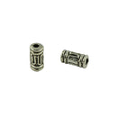 200pcs Tibetan Silver Metal Loose Tube Spacer Beads Jewelry Making Charms
