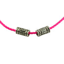 200pcs Tibetan Silver Metal Loose Tube Spacer Beads Jewelry Making Charms