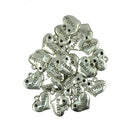 30pcs Tibet Silver Brother Heart Charms Wedding DIY Jewellery Making 16 x 14 mm