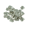 30pcs Tibet Silver Heart Shape Pendants " Grandmother " Charms Wedding Party DIY Jewellery