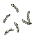 50x Tibetan Silver Butterfly Wing Spacer Metal Beads DIY Jewelry Findings