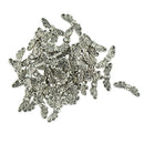 50x Tibetan Silver Butterfly Wing Spacer Metal Beads DIY Jewelry Findings