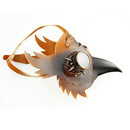 Plague Doctor PU Leather Steampunk Bird Beak Mask Gothic Halloween Cosplay Mask