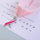 Classic Velvet Gothic Choker Necklace Women Breast Cancer Awareness Jewelry