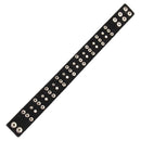 Punk Unisex Wide Rivet Choker Clavicle Chain Adjustable Buckle Necklace 1Pc