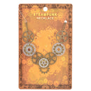 Lots Multi-size Ancient Golden And Silver Gear Steampunk Pendant Necklace