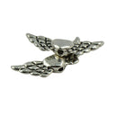 50pcs Heart Angel Wing Shape Charms Pendant For DIY Jewelry Crafting Bracelet Necklace Making Findings