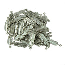 100 Pieces Charm Pendant Tibetan Metal Beads Silver Color Jewelry Making Crafts Fit Bracelet Necklace