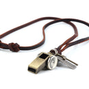 Lots Pendant Whistle Cross Circles Pendant Adjustable PU Leather Necklace Unisex Jewelry
