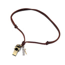 Lots Pendant Whistle Cross Circles Pendant Adjustable PU Leather Necklace Unisex Jewelry