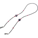 Black Purple Eyeglasses Chain Sunglasses Glass Bead Chain Neck Holder Neck Cord
