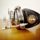 Steampunk Goggles Glasses Welding Cyber Punk Biker Gothic Rave Cosplay