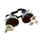 Steampunk Goggles Glasses Welding Cyber Punk Biker Gothic Rave Cosplay