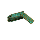 50 Pieces/Pack Antique Patina MADE WITH LOVE Heart Rectangle Pendant for Jewelry Making