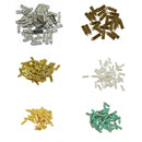 50 Pieces/Pack Antique Patina MADE WITH LOVE Heart Rectangle Pendant for Jewelry Making