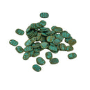 50 Pieces/Pack Vintage Patina Oval Beads 'MADE WITH LOVE' Family Friends BBF Charms For Jewelry Making