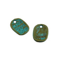 50 Pieces/Pack Vintage Patina Oval Beads 'MADE WITH LOVE' Family Friends BBF Charms For Jewelry Making