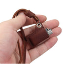 Adjustable Unisex Retro Lighter Design Pendant Cowhide Necklace Jewelry Gift