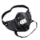Halloween Steampunk Half Face Mask Gothic Mask Cosplay Fancy Dust Protective
