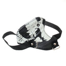 Gothic Skeleton Skull Head PU Leather Half Face Mask Dust Mask Motorcycle