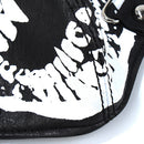 Gothic Skeleton Skull Head Leather Half Face Mask Motorcycle Halloween Party