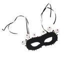 Kids Cute Unisex Mask Masquerade Halloween Party Carnival Eye Mask Black