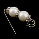 5pcs Elegant Faux Pearl Pin Brooch Pin Clip For Ladies Scarf Coat Gown