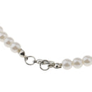 Imitation Pearl Earrings Necklace Jewelry Set Simple Charms Handmade Bridal