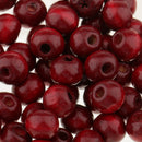 50pcs Round Wood Loose Beads Wooden Beads DIY Jewelry Finding Making 8mm