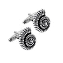 1 Pair Novelty Snailed Thread Cufflinks Mens French Shirt Sleeve Cuff Links Business Fancy