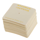 100 Pieces Wholesale Beige Paper Card Jewelry Earring Ear Studs Hanging Display Holder Hang Cards